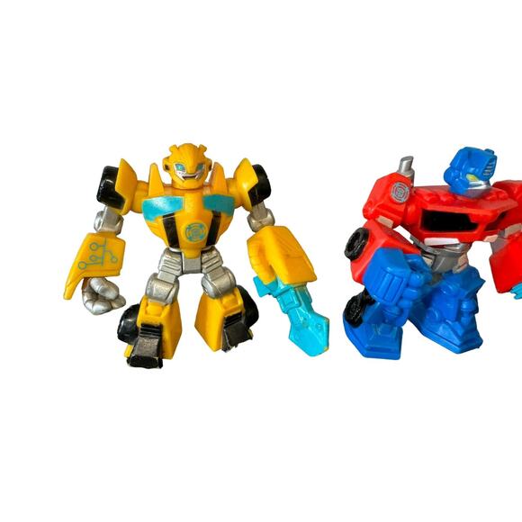 Transformers Rescue Bots Action Figures Heatwave Optimus Prime Bumblebee - Picture 2 of 8